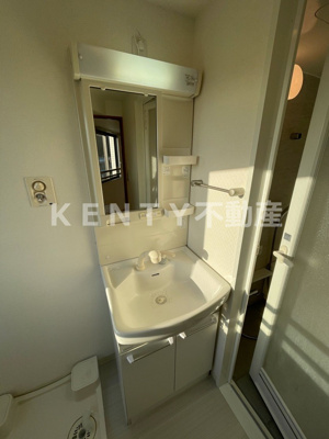 【洗面所】 | スカイプラザⅡ | コンパクトで使いやすい洗面所