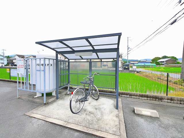 アムール三輪　Ｂ棟のその他共用部分|自転車置き場
