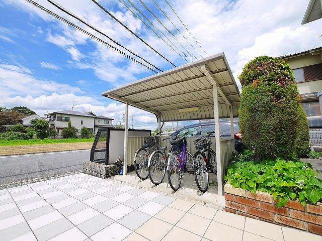 グレイスコート（秦庄）のその他共用部分|自転車置き場