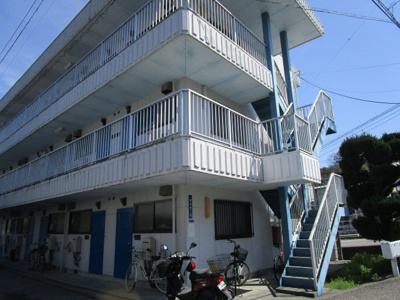 【外観】 | リバーコーポ朝倉 | 3階建