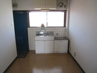 【キッチン】 | リバーコーポ朝倉 | 6帖キッチン