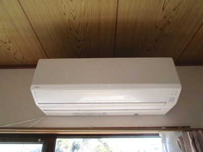 【設備】 | リバーコーポ朝倉 | エアコン新品設置