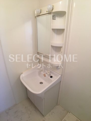 【独立洗面台】 | エクレール | 独立洗面台あり、毎朝おしゃれに忙しい女性の方におすすめです