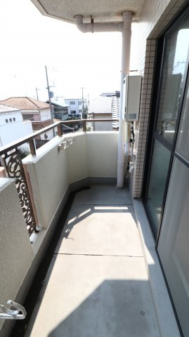 ジョイフル滝の茶屋のバルコニー