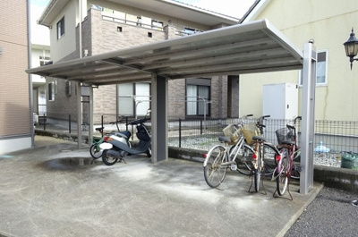 【その他共用部分】 | カーサ・ヴィオラＢ | 駐輪場