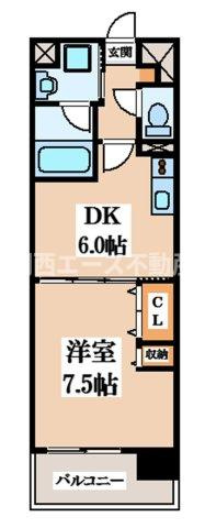 【間取り】 | アールパンション高井田