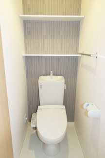 【トイレ】 | リュミエール | ゆったりとした空間のトイレです