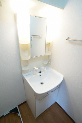 【洗面所】 | プルシアン・ブルー【SHM】 | シャンプードレッサーで忙しい朝にも寝癖の付いた頭にも優しい☆お化粧するときにも大活躍です♪