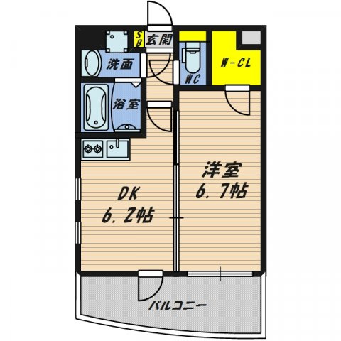 【間取り】 | ドリームネオポリス鶴見Ⅲ