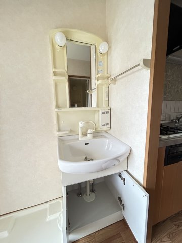 エバーレジデンスA棟の独立洗面台