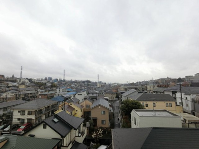 【展望】 | 日吉ガーデニアフラッツ | ５階部分からの眺望です。