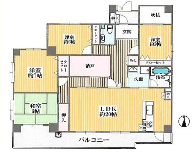 ◆広々100㎡以上◆ガーデンアベニュー箕面♪の画像