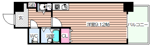 【間取り】 | ビスタ江坂南