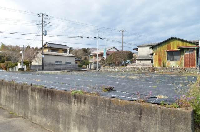 富士市中野売地|前面道路含む現地写真