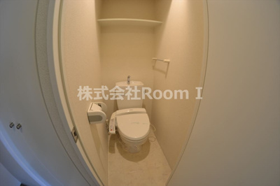 【トイレ】 | キャピトル安堂寺 | 落ち着いた色調のトイレです