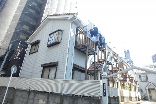 アップルハウスB棟の外観|元住吉駅徒歩2分テラスハウス♪