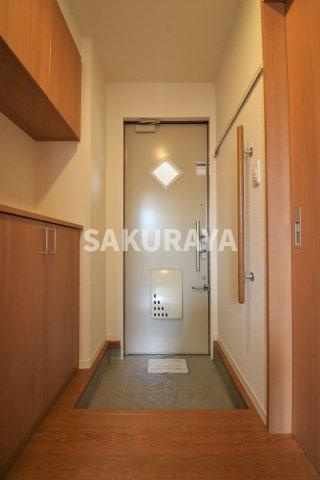グランフルールの玄関|現況と異なる場合がございます