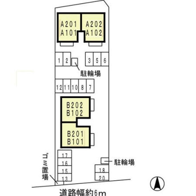 【区画図】 | アムール三輪B