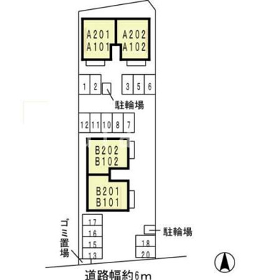 【区画図】 | アムール三輪B