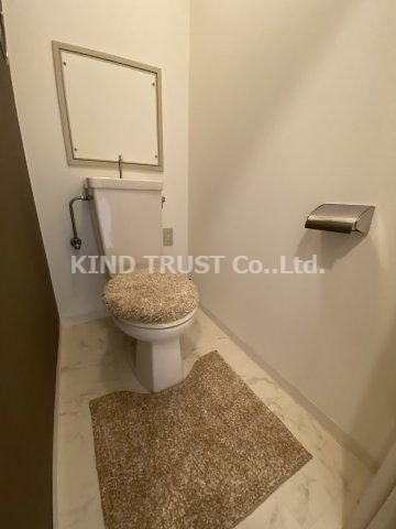 クーランデール天神橋のトイレ|シンプルで使いやすいトイレです