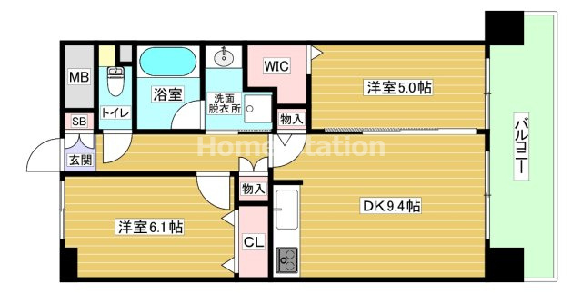 【間取り】 | ベリー海老江