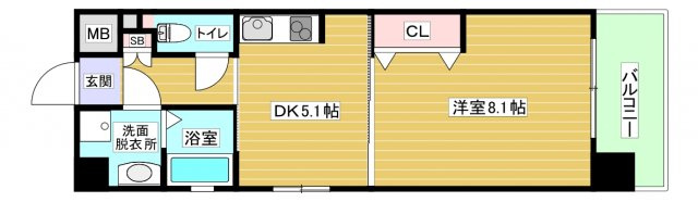 【間取り】 | ウィステリア西梅田