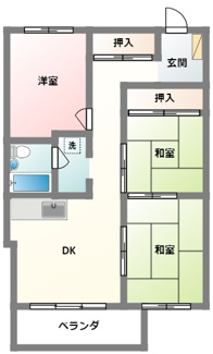 【間取り】 | 嘉数ロイヤルマンション | 嘉数ロイヤルマンション★那覇市牧志エリア
