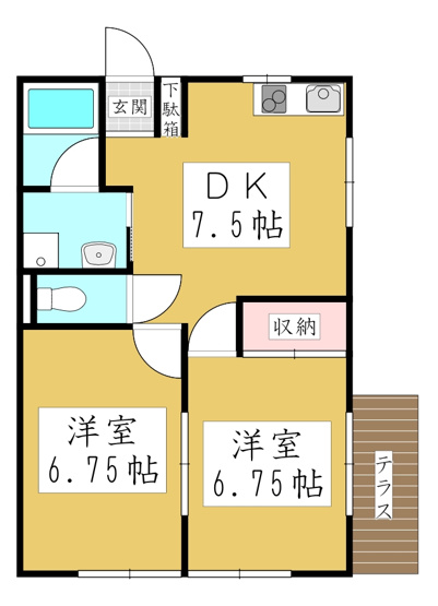 【間取り】 | META AREA L