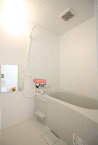 ベルリネッタの浴室|日々の疲れを癒すお風呂付です