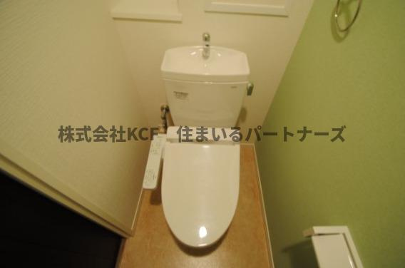 プラムフィールド東櫛原のトイレ|ゆったりとした空間のトイレです