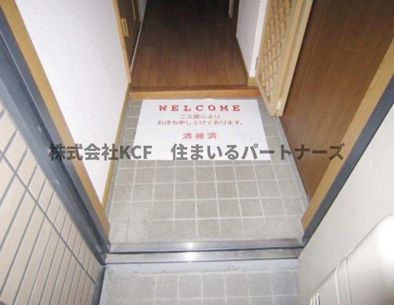 ヴィラ壱番館の玄関|シンプルで使いやすい玄関です