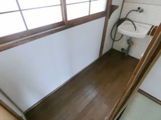 【洗面所】 | 神戸野崎通貸家 | 使いやすい洗面所です
