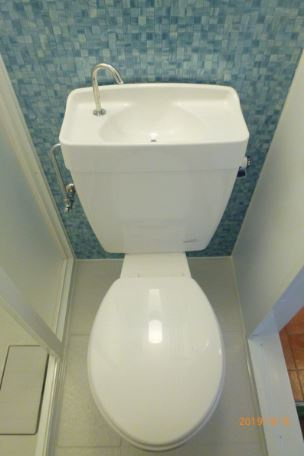 ラ・グラン・リヴィエール【キャッシュバック対象物件】のトイレ|落ち着いた色調のトイレです