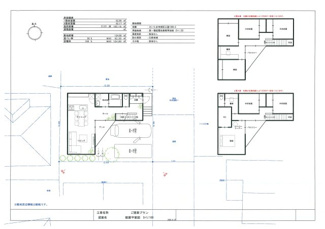 【土地図】 | さいたま市緑区三室高台の、未公開売地　 建物外壁総レンガ張りの注文住宅用地 | 前面道路含む現地写真です
