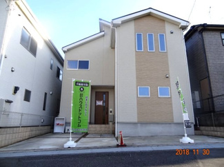 【外観】 | さいたま市緑区松木1丁目　敷地37坪・建物31坪の駐車2台の中古住宅 | 外観もきれいです