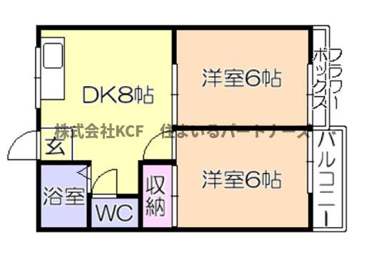 カーサ和幸の間取り