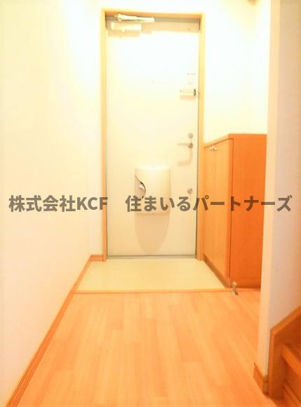 御井ヶ丘ヒルズの玄関|きれいな玄関です