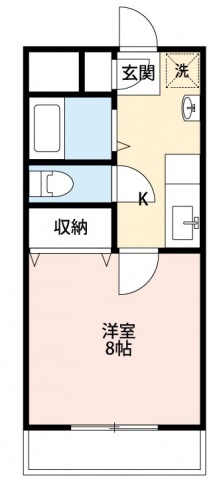 【間取り】 | グリーンハイツ２