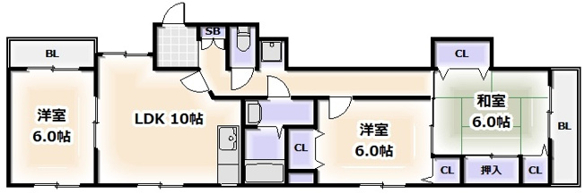 【間取り】 | グランピア聖涼園