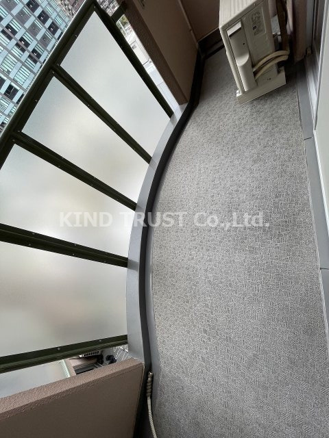 ジオナ天神橋のバルコニー|お洗濯にも便利なバルコニー付き