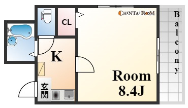 サンハイツ雅の間取り