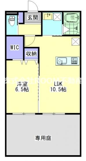 サンハイムサザン一万城の間取り