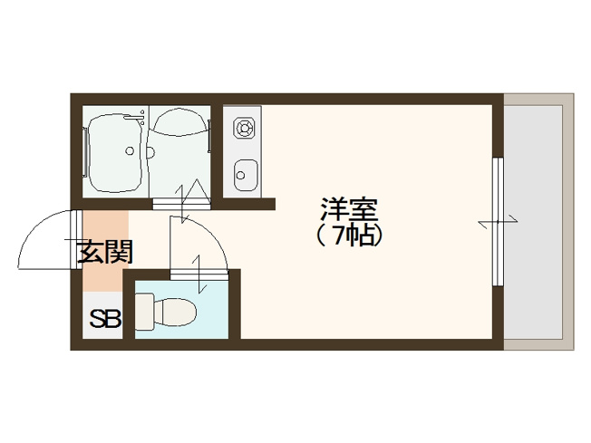【間取り】 | 新町ハイツ
