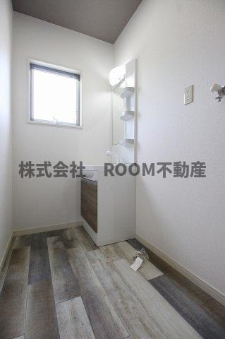 lieto郡元の洗面所|ゆったりとスペースのある洗面所