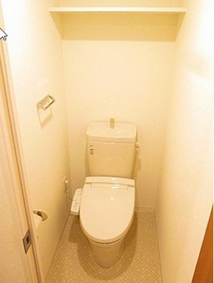 【トイレ】 | パノラマ南鴨宮 | ネット無料。うれしいウォシュレット付きトイレです。