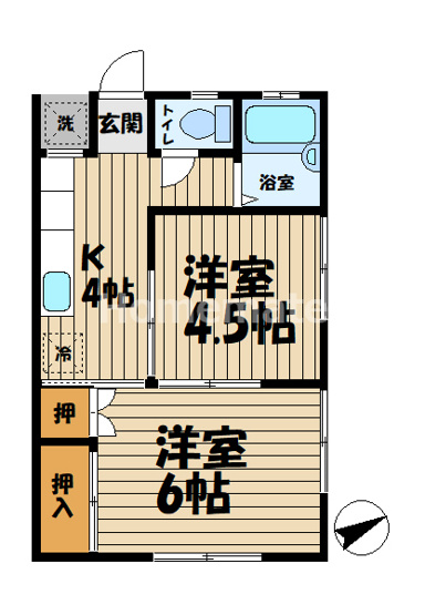【間取り】 | サンライズ田谷