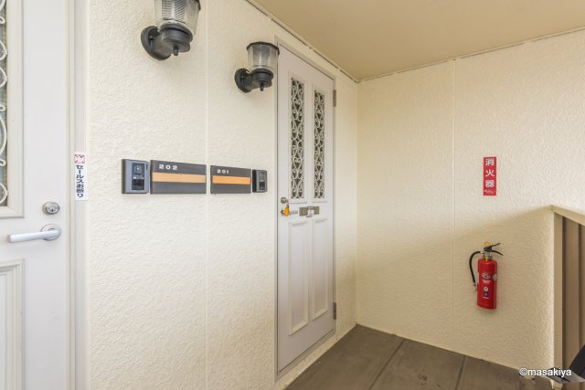 プラムタウン・かつたのエントランス