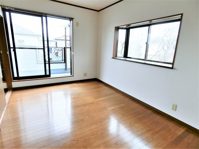 大網白里市南横川アパートの洋室