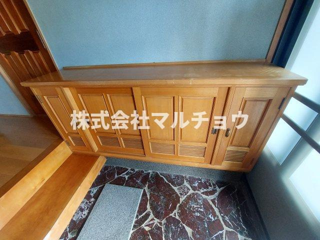 朝来一戸建の収納|専用の収納スペースです