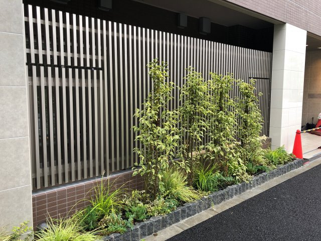 フレンシア文京関口のエントランス